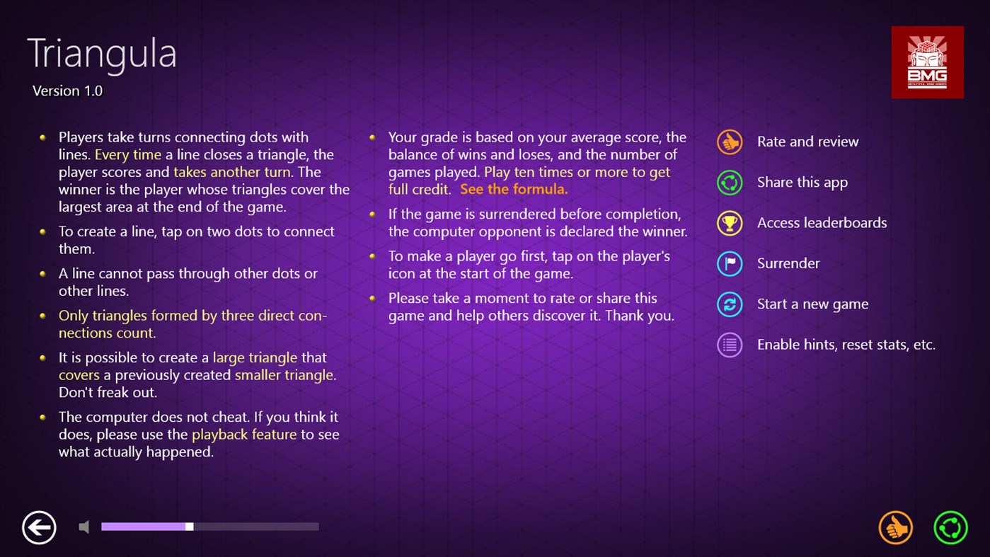 #7. Triangula (Windows) 由: Beautiful Mind Games