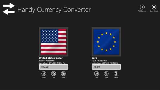 Handy Currency Converter screenshot 2