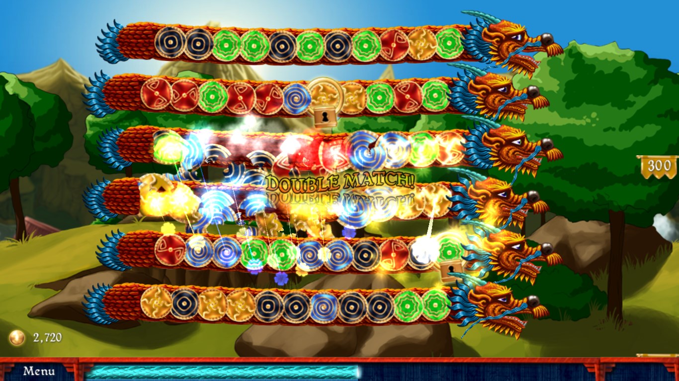 Score big with double matches and match combos!