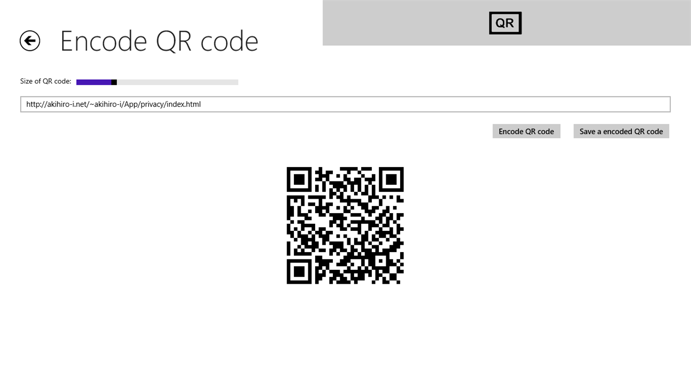 #2. Simple QR Tool (Windows) By: ‪akihiro-i.net‬