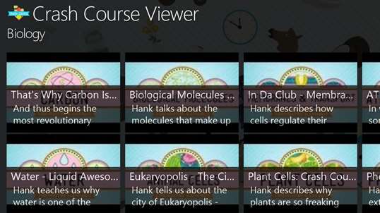 Crash Course Viewer screenshot 3