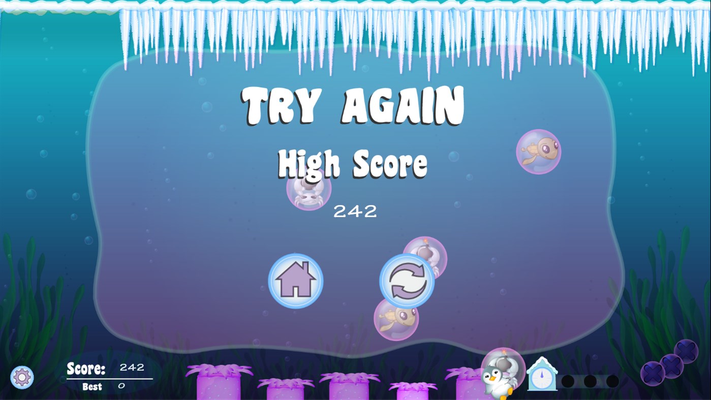 #4. Bubble Rescue (Windows) By: Sleepy Dragon Studios