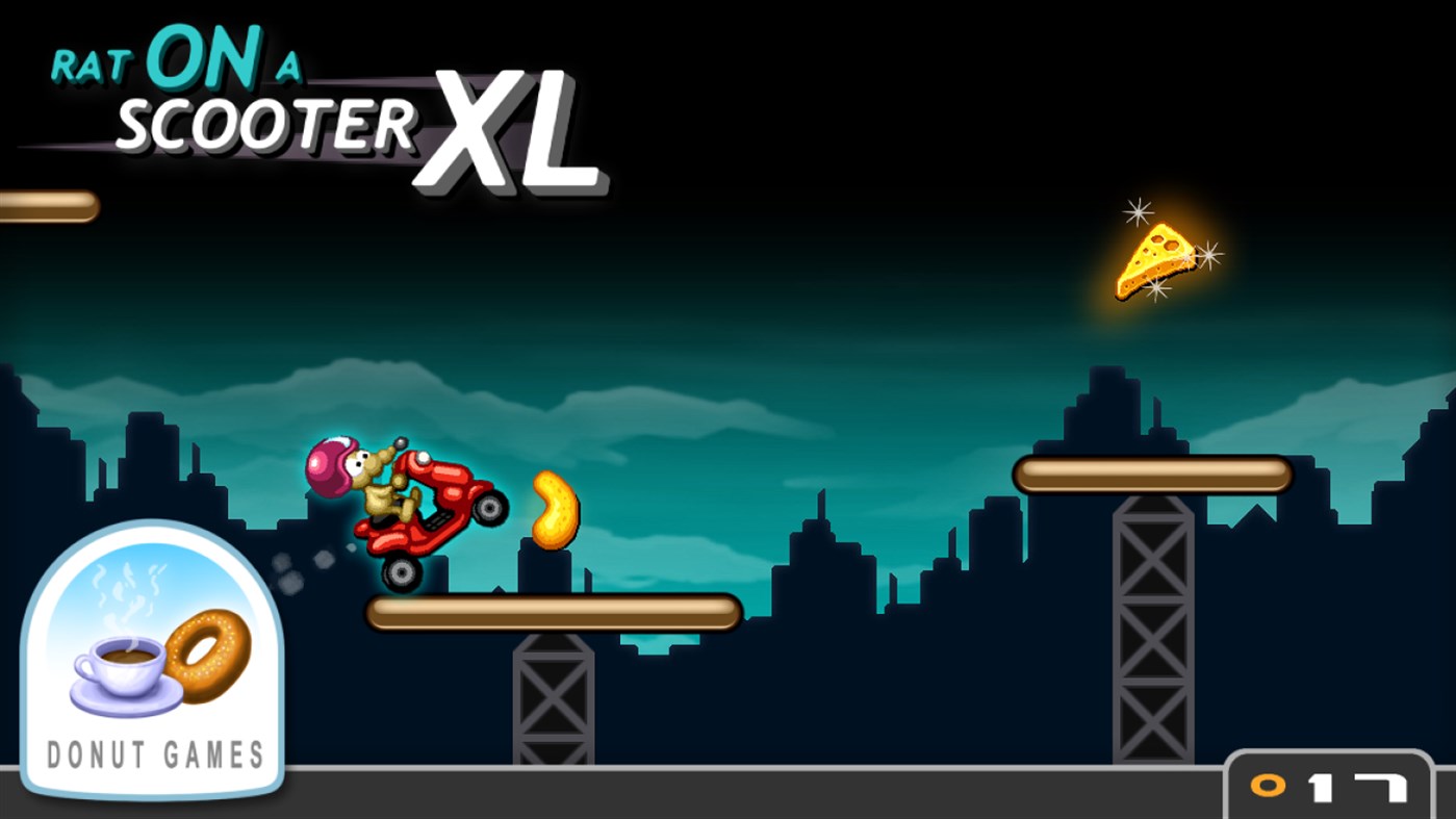 #1. Rat on a Scooter XL (Windows) Av: Donut Games