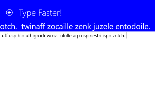 Type Faster! screenshot 7