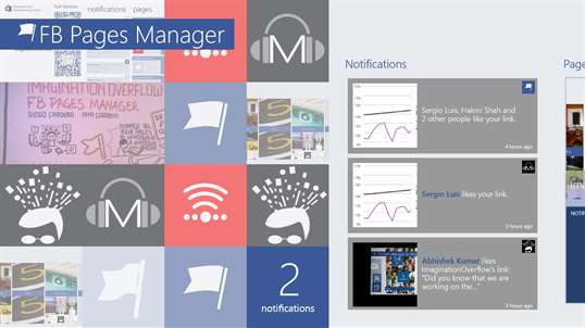 Pages Manager for Facebook Full screenshot 3
