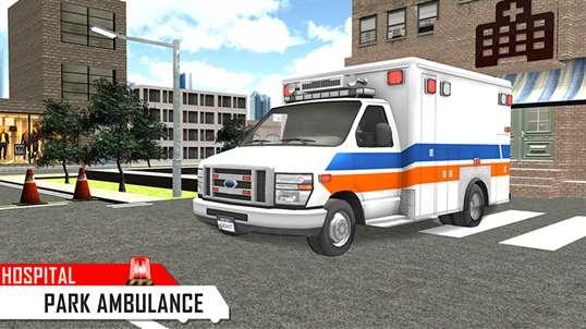 Ambulance Rescue Driver 3D - Patients to Hospital screenshot 1