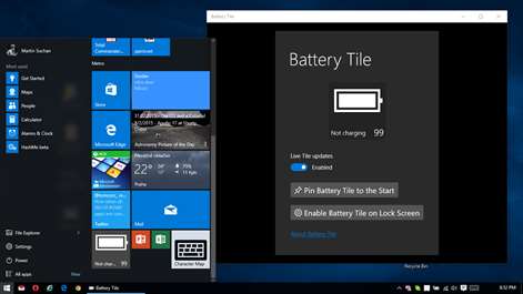 Battery Tile Screenshots 2