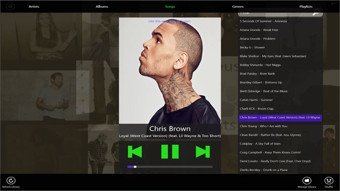 the simple music player storage