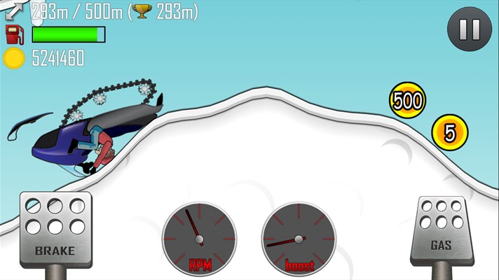 Screenshot: Hill Climb Racing