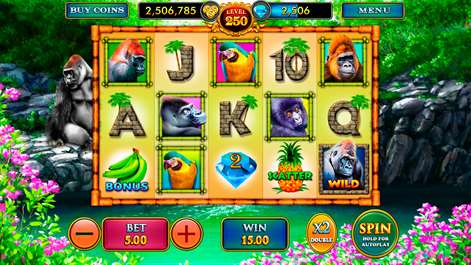 Wild Gorilla - Free Casino Slots - Pokies Screenshots 2