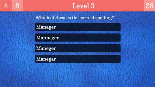 Ultimate English Spelling Quiz screenshot 7