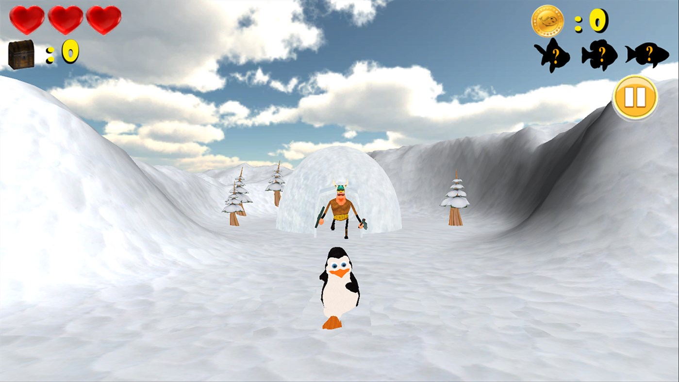 #7. Penguin Run (Windows) โดย: Apricot Games