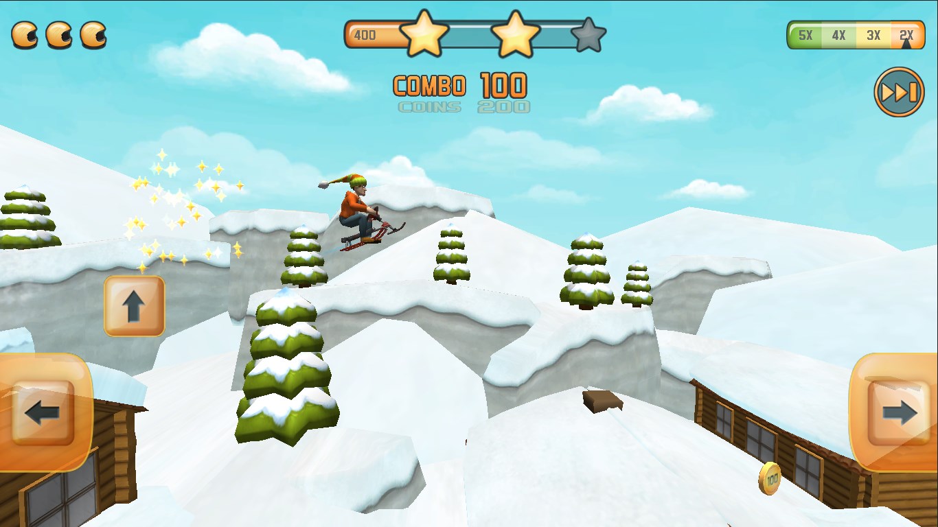 Exciting snow levels