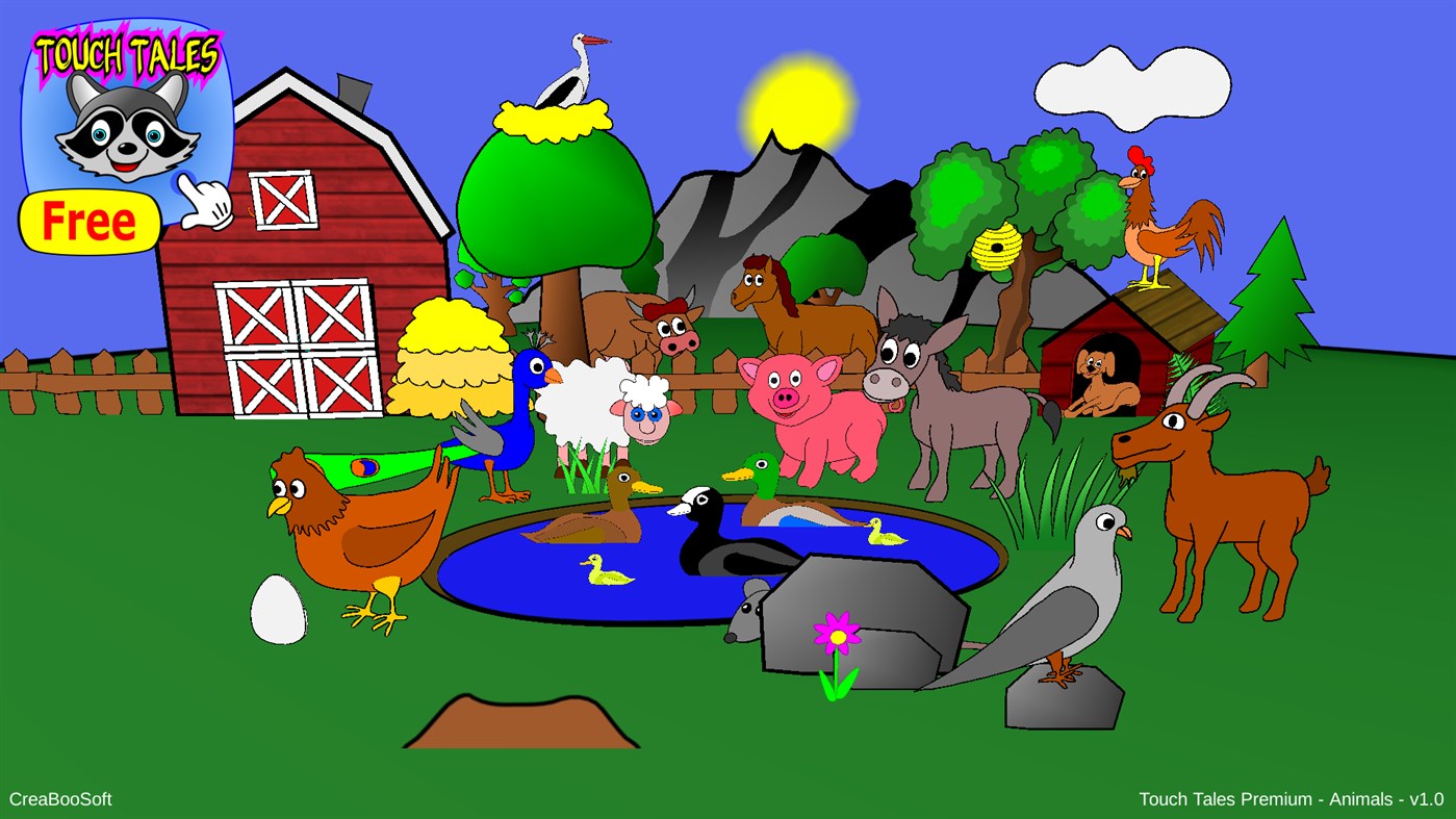Animals for Kids - Tiere für Kinder by ‪CreaBooSoft‬ - (Windows Games) —  AppAgg