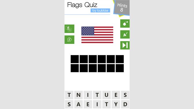 Flag Quiz2 - Guess The Country,Free word,Puzzle Game
