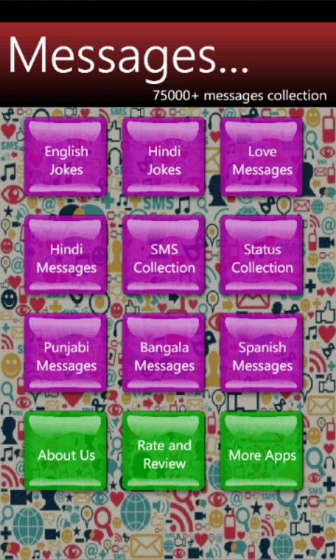 Screenshot 1 Messages Collection 75000+ windows