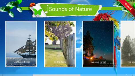 Sounds of Nature Lite Screenshots 1