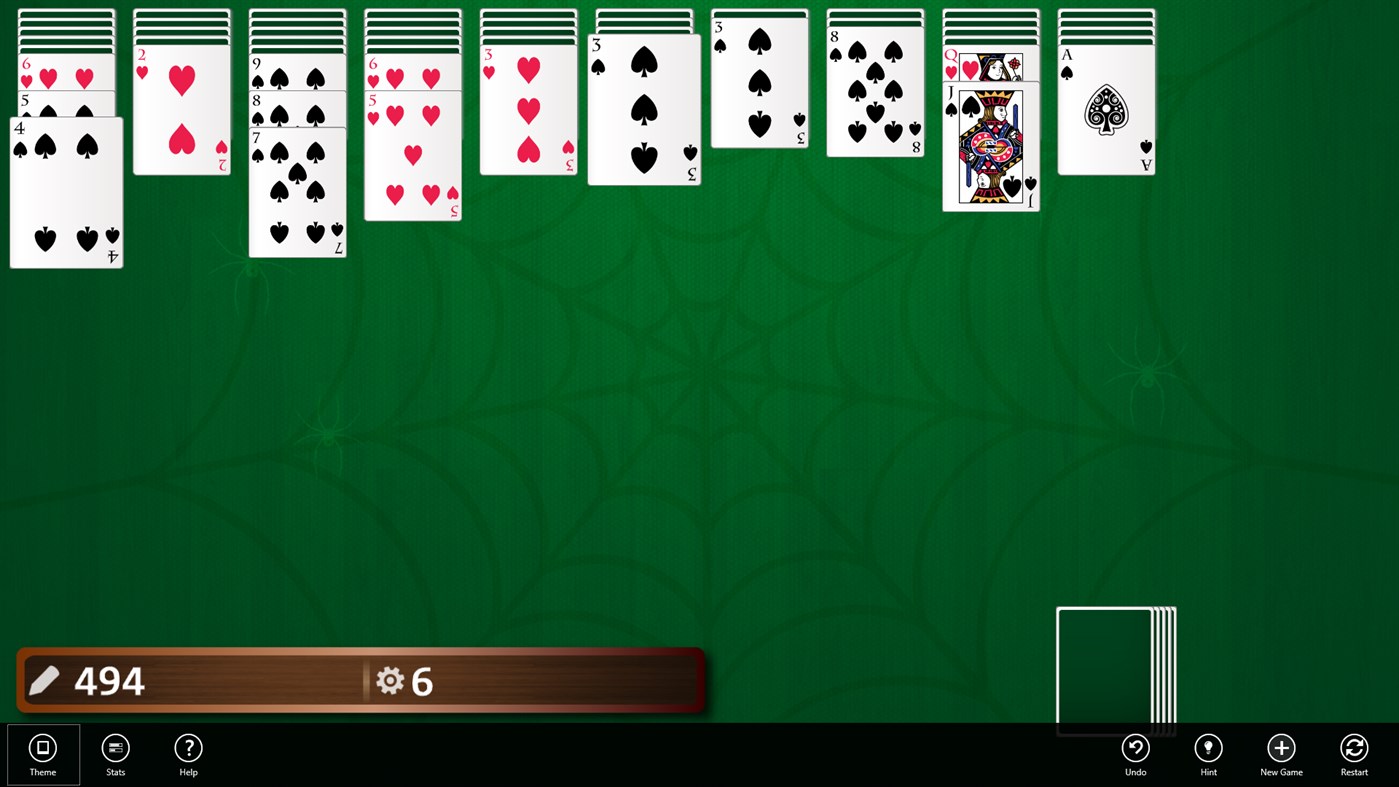 #2. 3rd Floor Spider Solitaire (Windows) 由: Third Floor Games