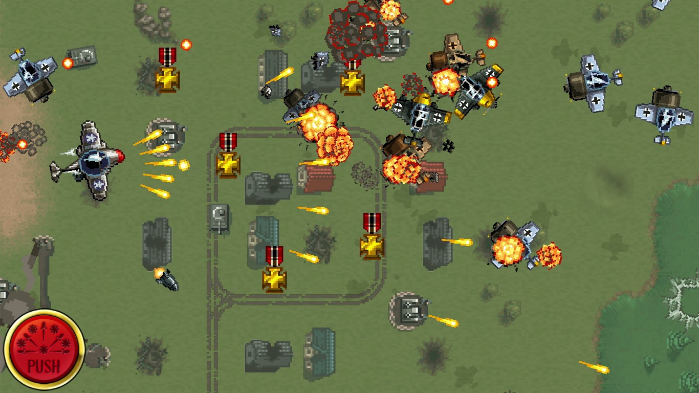 SHOOT 'em all to bits!