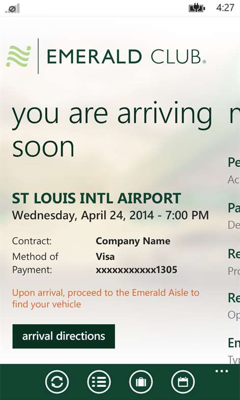 National Car Rental Screenshots 2