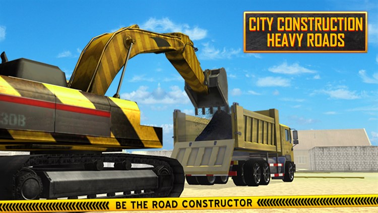 City Construction Heavy Roads - Mega City Builders - PC - (Windows)