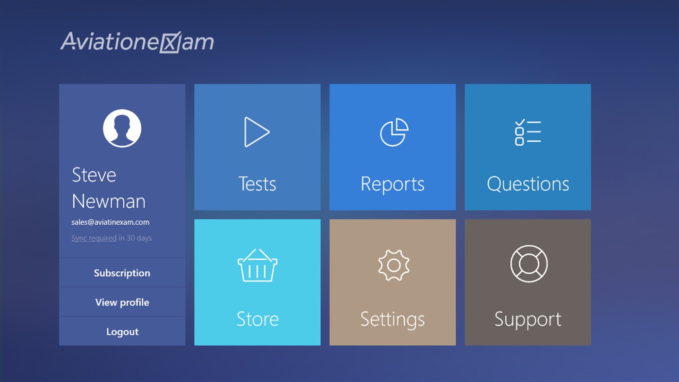 #1. Aviation Exam (Windows) By: Aviationexam