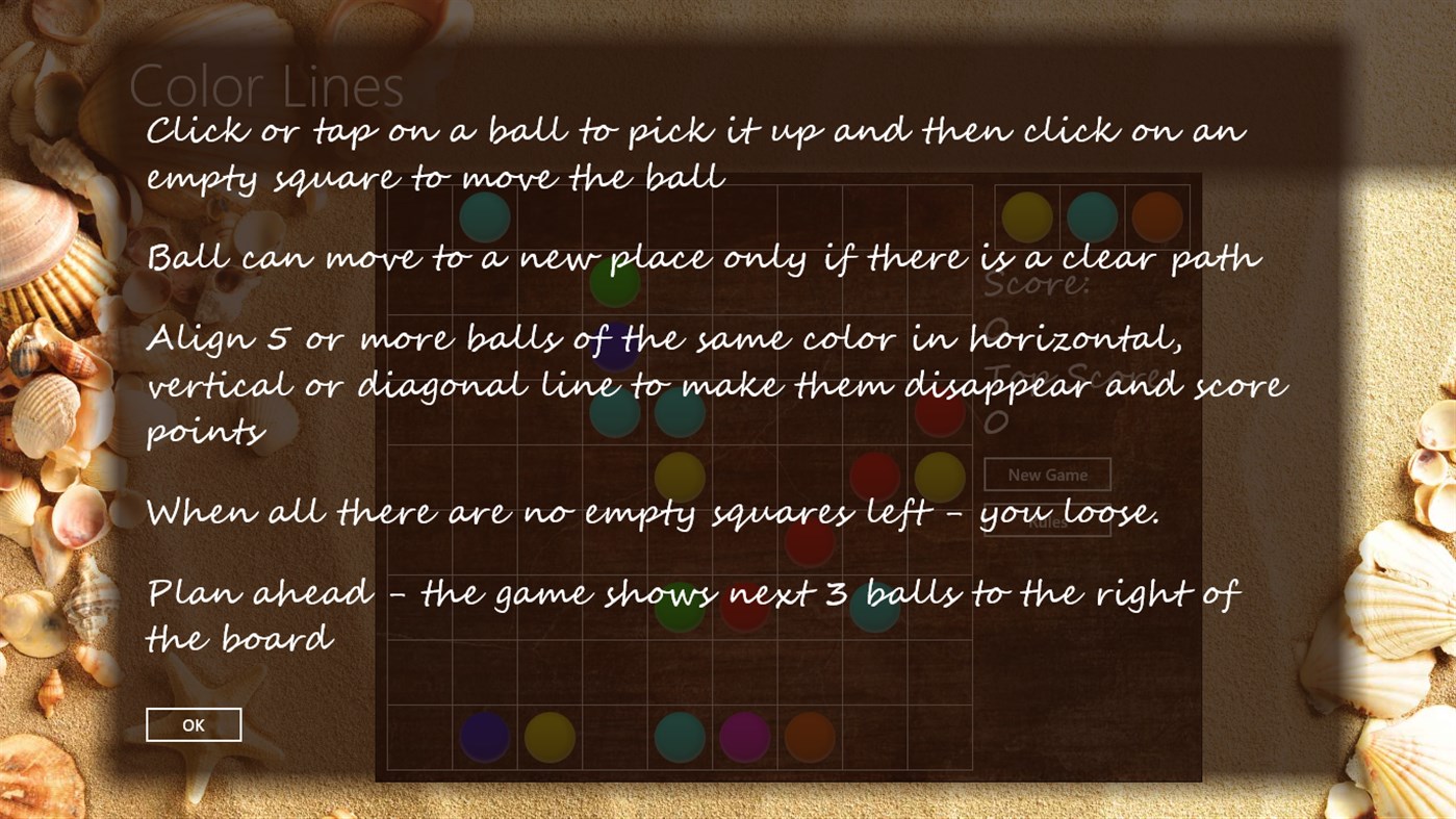 #3. Color Lines (Windows) Bởi: Jujuba Software