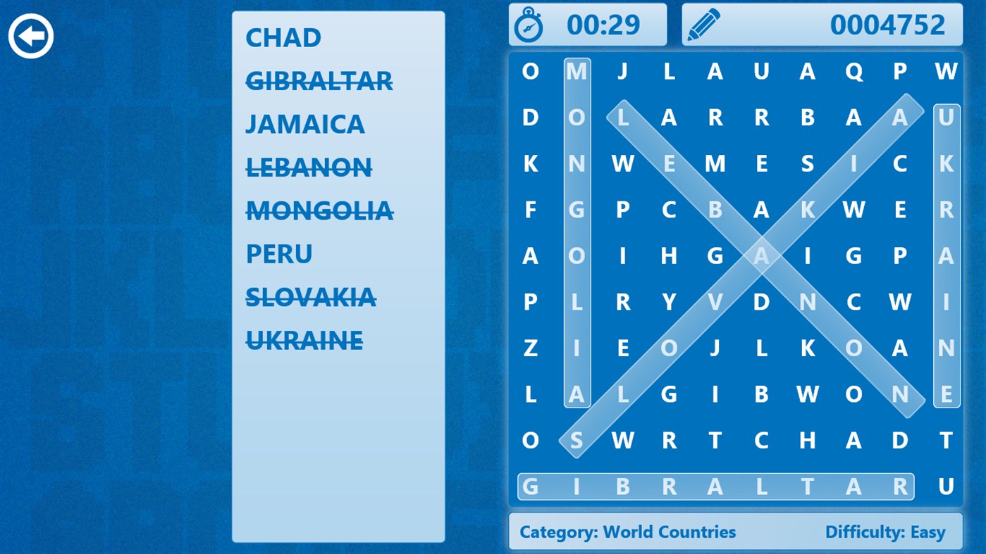 #7. Word Search (Windows) 게시자: Random Salad Games LLC