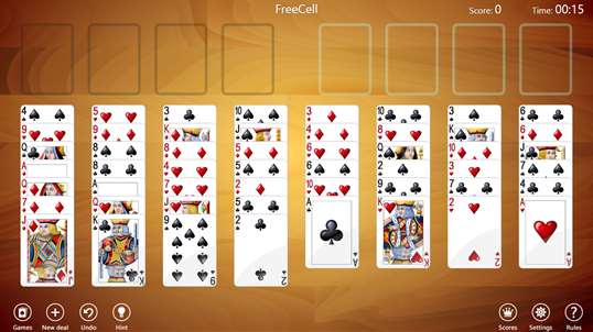FreeCell Collection Free screenshot 3