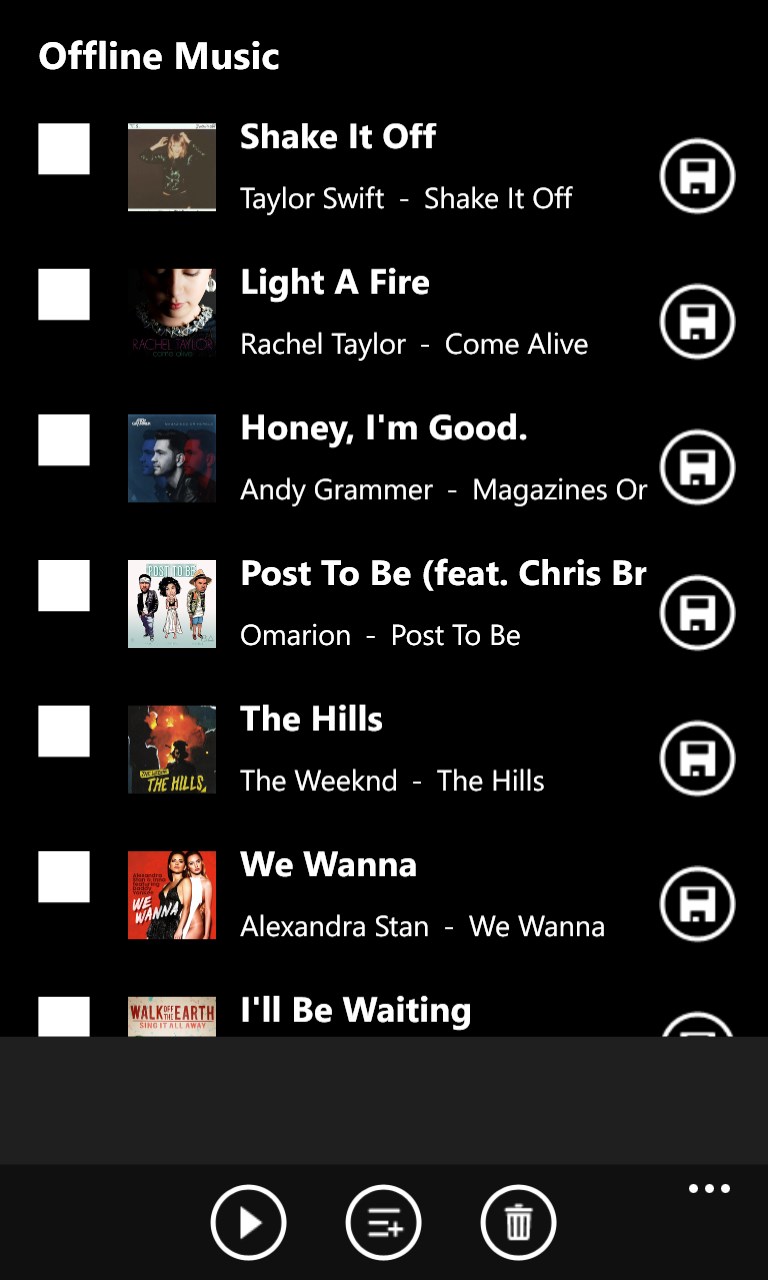 Screenshot 7 Cloud Music HD windows