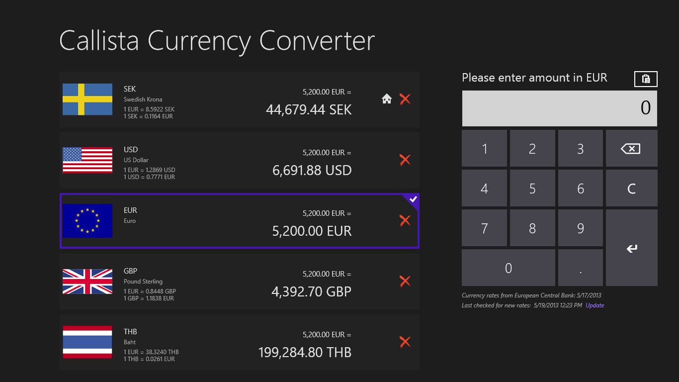 Get Callista Currency Converter Microsoft Store