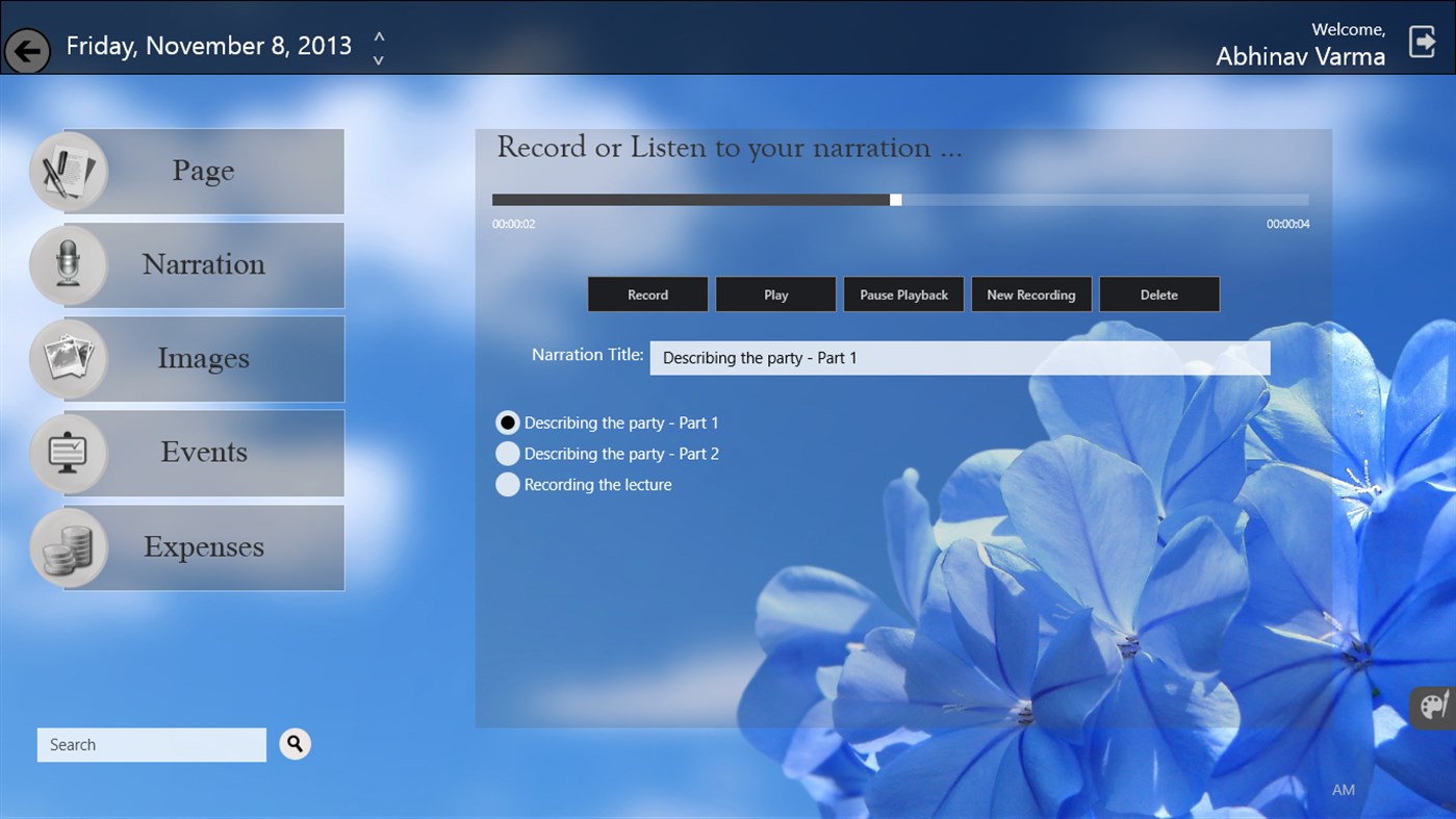 #4. Digital Diary Pro (Windows) 由: Abhinav Tipirisetty