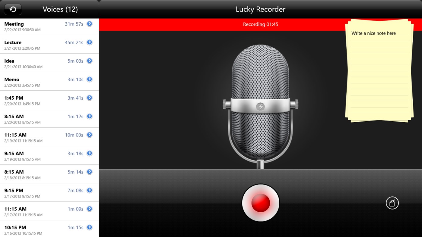 #4. Lucky Recorder (Windows) 게시자: IPT International Technologies Corporation.