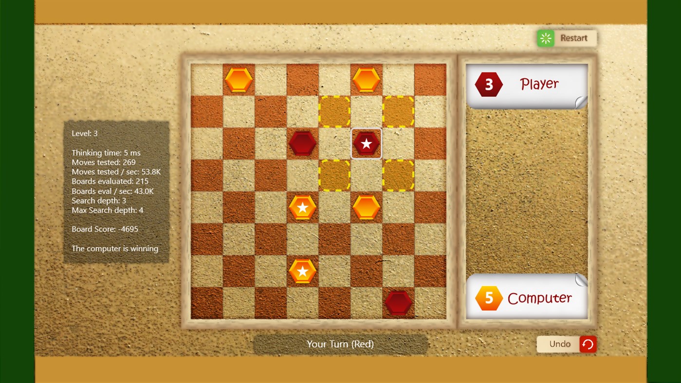 #6. Checkers Pro (Windows) 由: Bernardo Zamora