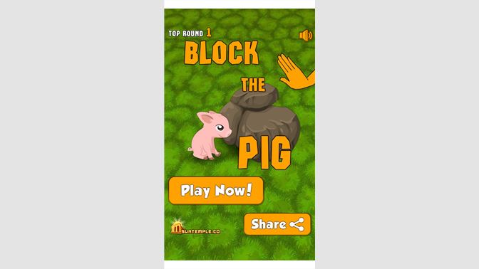 Block the Pig - Play it now at Coolmath Games