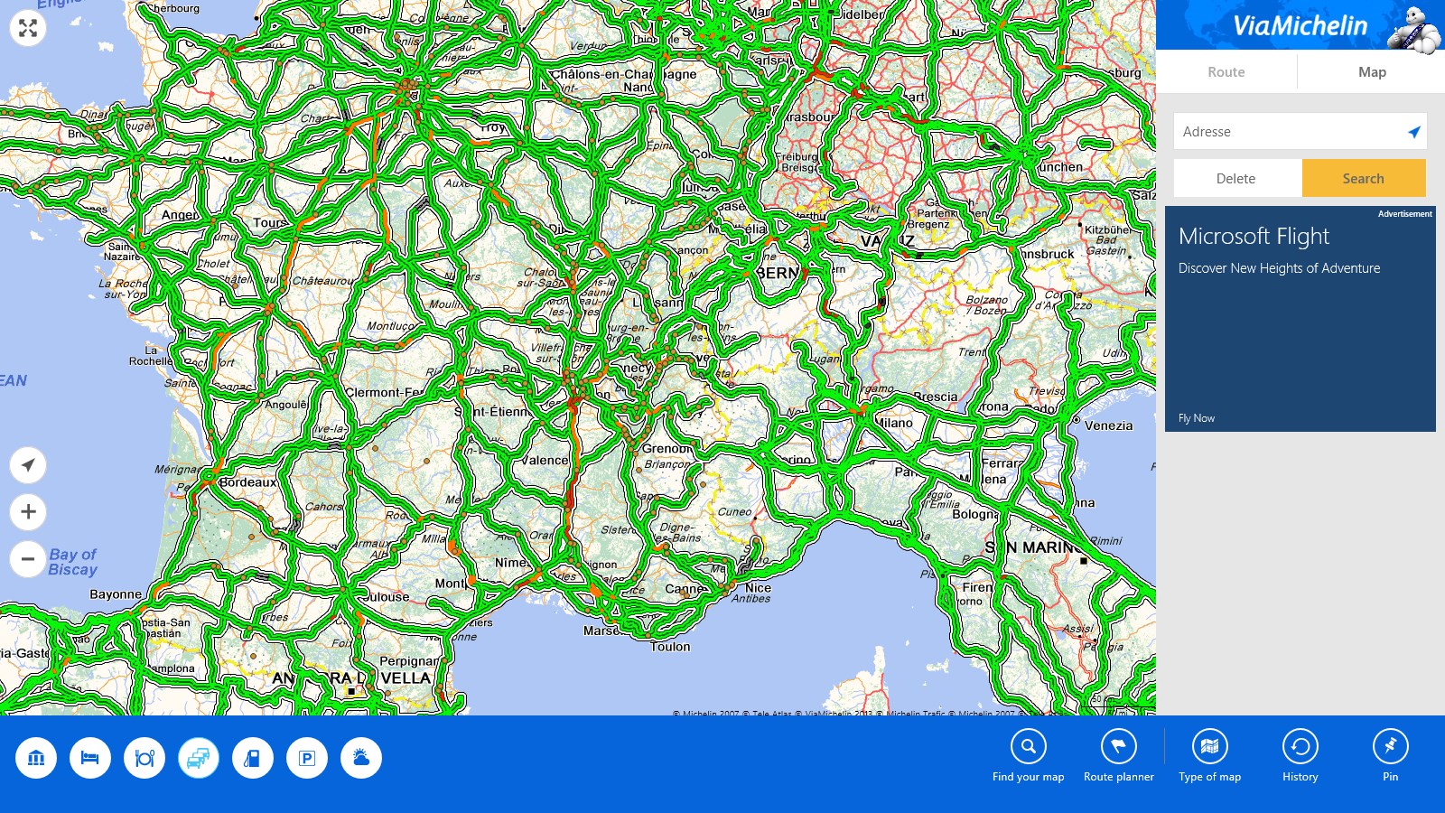 MICHELIN Schroeder map - ViaMichelin