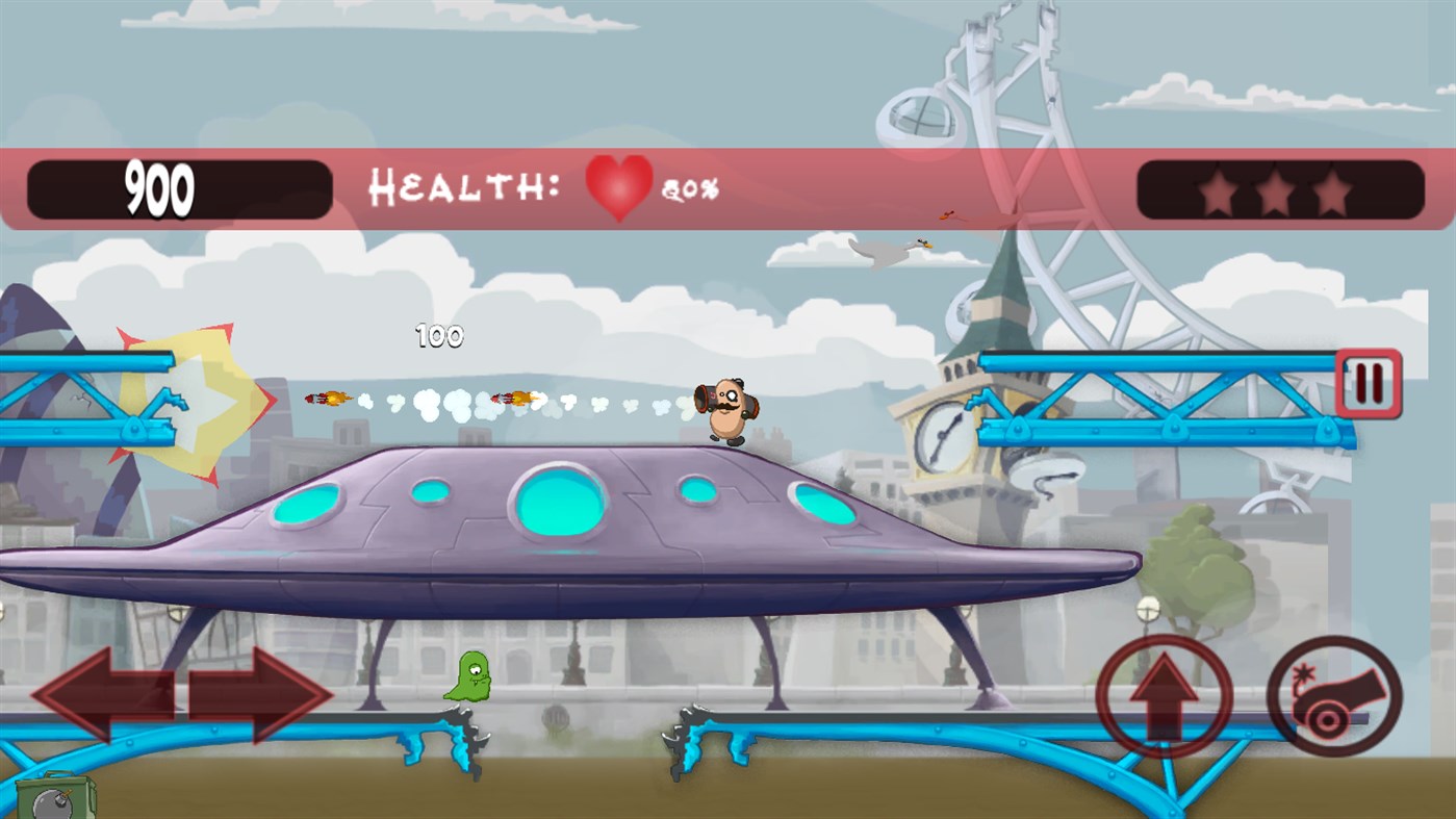 #4. Killer Bean Vs Aliens (Windows) 来自: AppTeeka