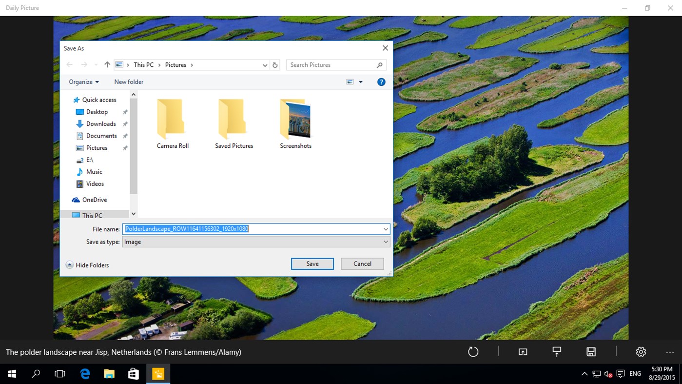 #2. Daily Picture (Windows) di: Duracellko.NET
