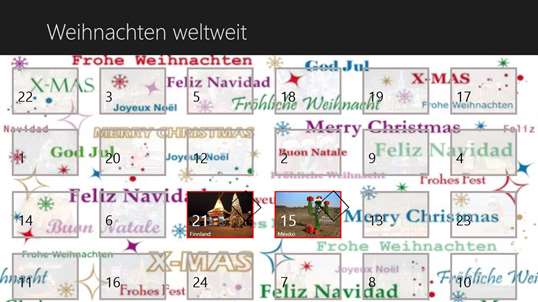 Adventskalender-Weihnachten weltweit screenshot 1