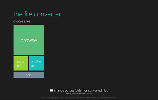 The File Converter screenshot 5