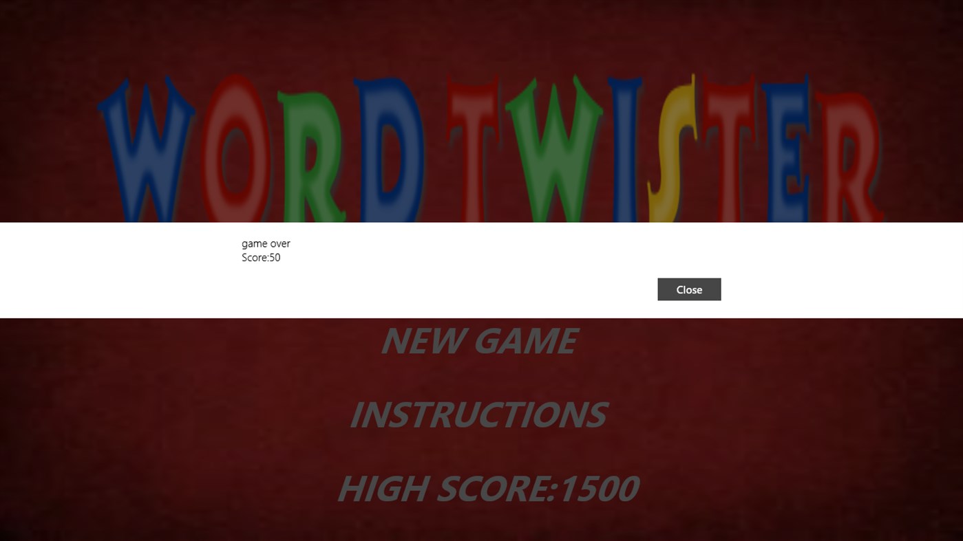 #6. Word Twister (Windows) 由: aravindAK