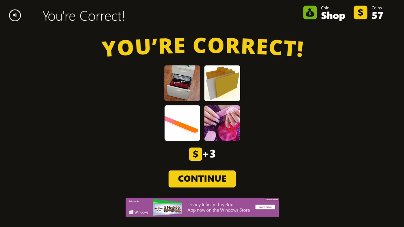 #4. Guess The Word - 4 Pics 1 Word (Windows) 由: Random Logic Games