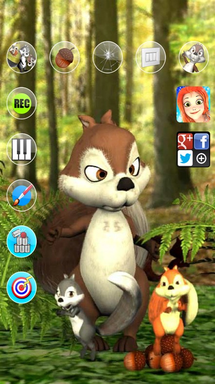 #5. Talking James Squirrel (Windows) By: Kaufcom