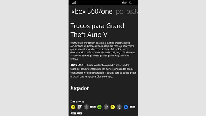 Obtener Cheats For Gta Microsoft Store Es Mx