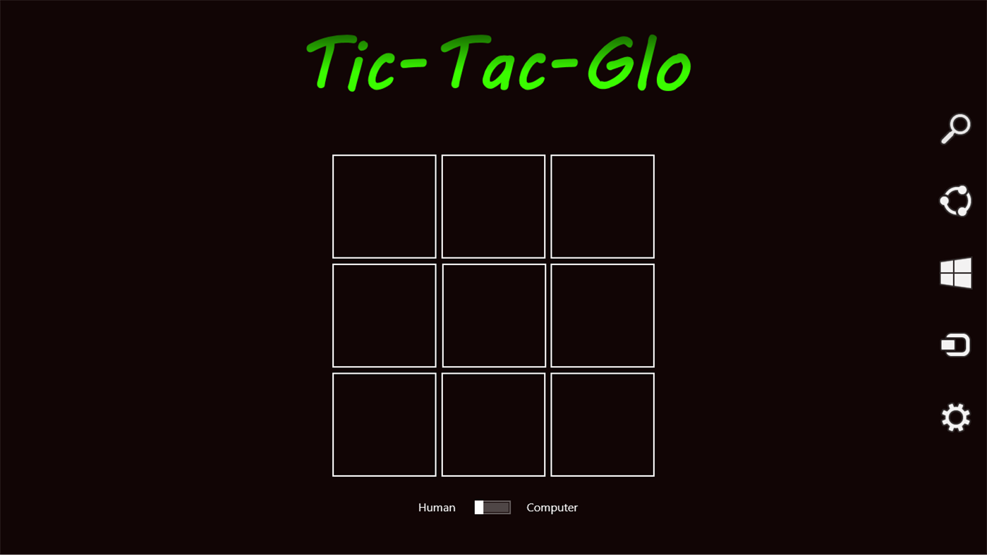 #1. Tic-Tac-Glo (Windows) Bởi: MrSmiles