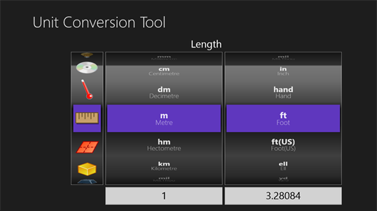 Unit Conversion screenshot 1
