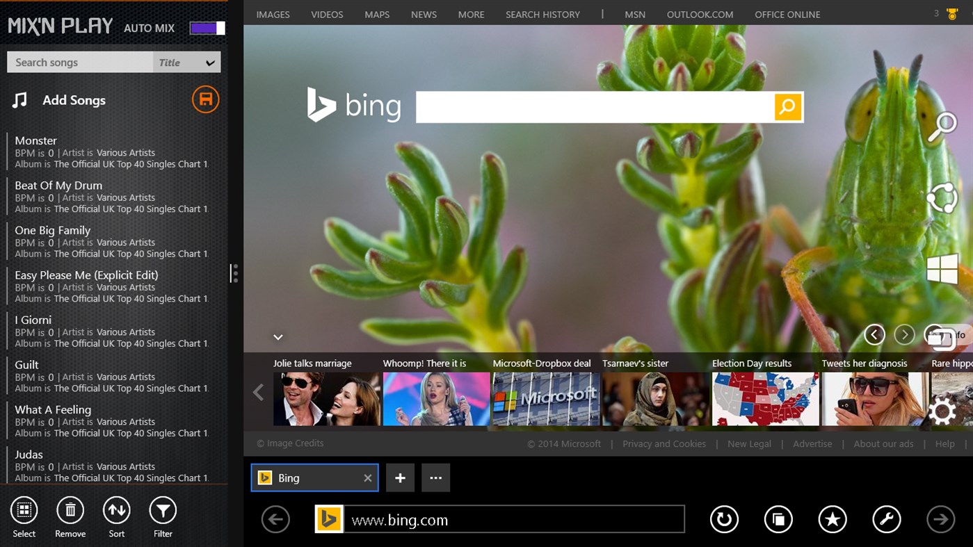 #5. Mix'n Play (Windows) 由: gauravsh
