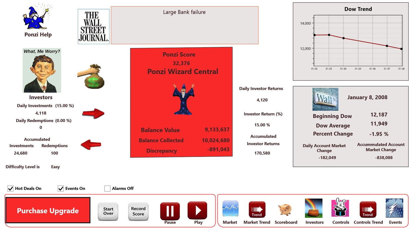 #1. The Ponzi Game (Windows) 由: Openview Publishing LLC