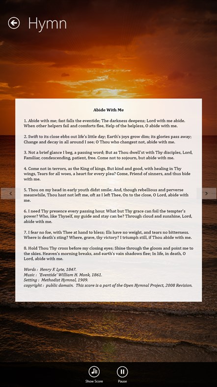 #4. Hymn World (Windows) Podle: Program Thee World