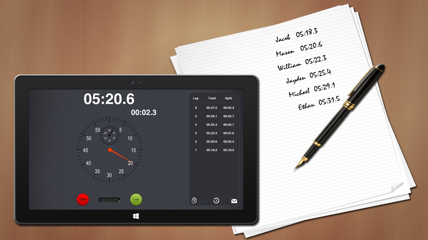Stopwatch One for Windows 10